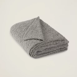BOUCLE THROW - DOVE GRAY