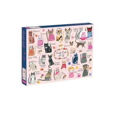 Chronicle Books COOL CATS 1000 PIECE PUZZLE