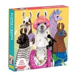 Chronicle Books PUZZLE 500 FAMILY LLAMA RAMA