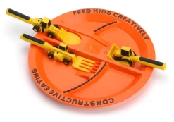 CONSTRUCTION PLATE -Kind Buurt constructive eating construction plate 2