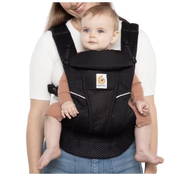 ERGOBABY OMNI BREEZE ALL-IN-ONE BABY CARRIER IN ONYX BLACK