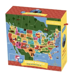 MAP OF U.S.A JUMBO PUZZLE