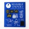 REUSABLE & ERASABLE PAPER 10 PACK