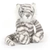 JELLYCAT BASHFUL MEDIUM SNOW TIGER