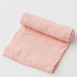 Little Unicorn ROSE PETAL COTTON MUSLIN SINGLE SWADDLE