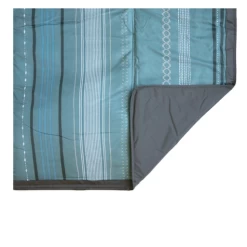 Little Unicorn SHORELINE STRIPE OUTDOOR BLANKET 5X7 -Kind Buurt little unicorn shoreline stripe outdoor blanket 5x 2