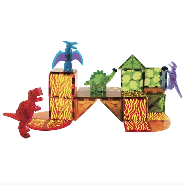 Magna-Tiles DINO WORLD 40 PIECE SET 2 Magna-Tiles DINO WORLD 40 PIECE SET - Afbeelding 2