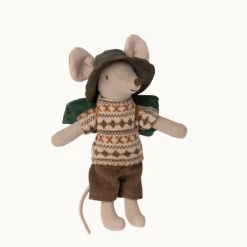 Maileg HIKER MOUSE, BIG BROTHER