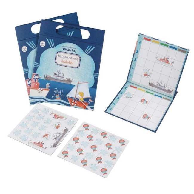 Moulin Roty MAGNETIC BATTLESHIP BOARD GAME 1 Moulin Roty MAGNETIC BATTLESHIP BOARD GAME
