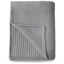 Mushie KNITTED RIBBED BABY BLANKET -Kind Buurt mushie knitted ribbed baby blanket 2