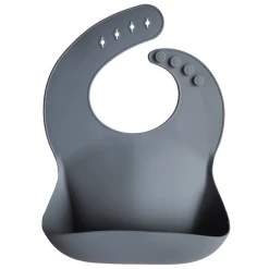 Mushie SILICONE BABY BIB-TRADEWINDS