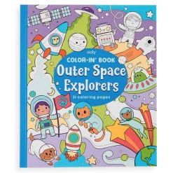 Ooly OUTER SPACE EXPLORERS COLORING BOOK
