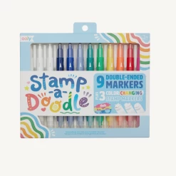 Ooly STAMP-A-DOODLE DOUBLE ENDED MARKERS