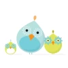 MOD BIRD FAMILY 14X14