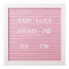 Pearhead LETTER BOARD SET FELT 10X10 - PINK