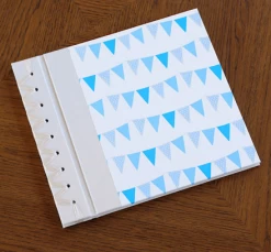 Rag & Bone BABY'S FIRST BOOK, BLUE BABY BUNTING