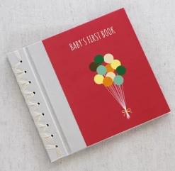 Rag & Bone BABY'S FIRST BOOK, RASPBERRY BALLOONS