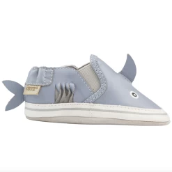 ROBEEZ SEBASTIAN SHARK SOFT SOLE SHOE -Kind Buurt robeez sebastian shark soft sole shoe 2