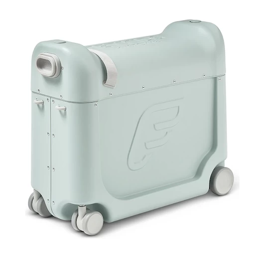 JETKIDS V3 BY STOKKE 19-INCH RIDE-ON CARRY-ON SUITCASE IN GREEN AURORA 1 JETKIDS V3 BY STOKKE 19-INCH RIDE-ON CARRY-ON SUITCASE IN GREEN AURORA