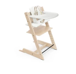 Stokke TRIPP TRAPP HIGH CHAIR COMPLETE IN NATURAL/ICON GREY