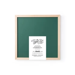 15X15 MAGNETIC, WRITE-ON LETTER BOARD SLATE -GREEN CHALKBOARD