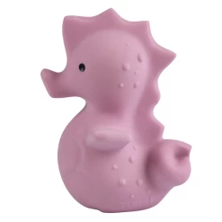 Tikiri SEA HORSE ORGANIC NATURAL RUBBER RATTLE, TEETHER & BATH TOY